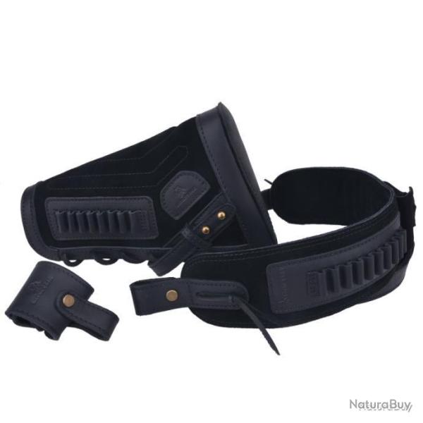 ENSEMBLE BUSC ET BRETELLE POUR GAUCHER CAL 22LR - NOIR - LIVRAISON GRATUITE