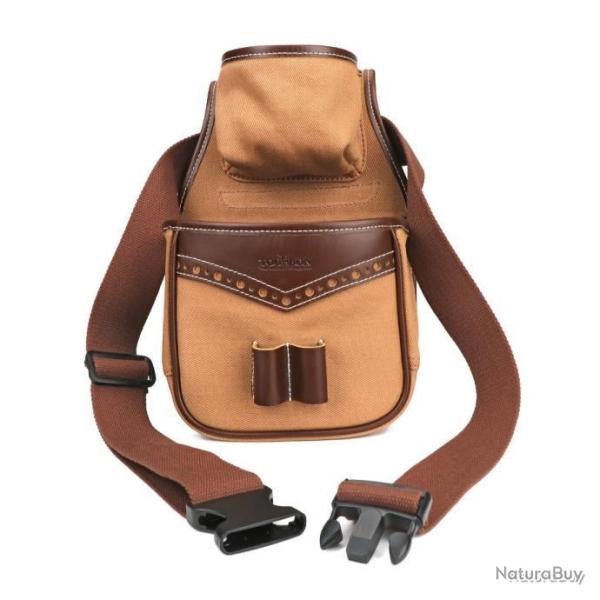SACOCHE � MUNITIONS EN CUIR EN TOILE - LIVRAISON GRATUITE