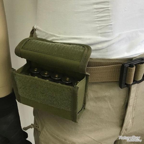 �TUI � MUNITIONS 10 EMPLACEMENTS POUR CALIBRE 12 - VERT