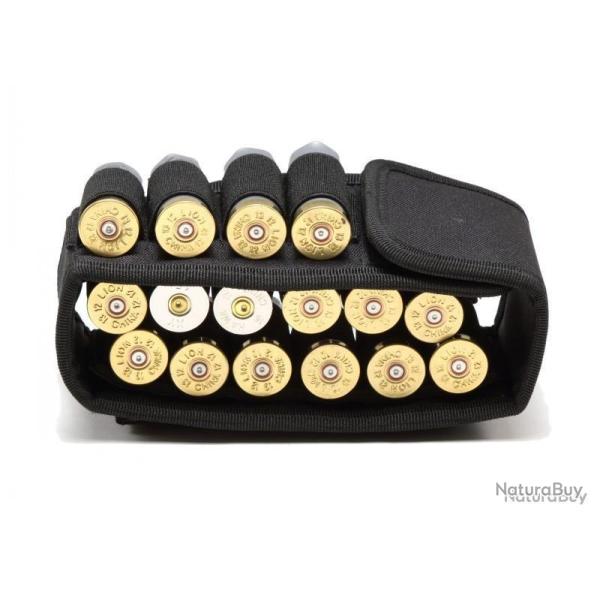 �TUI � MUNITIONS 16 EMPLACEMENTS POUR CALIBRE 12 - NOIR
