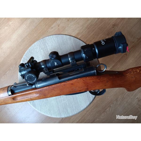 MONTAGE COMPLET  OPTIQUE POUR SCHMIDT RUBIN K31