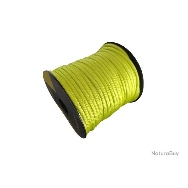 Paracorde - Vert fluo - 50m