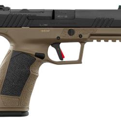 Pistolet Tisas PX-9 Duty Gen 3 - Cal. 9x19 - Canon 4.25'' - Noir et FDE
