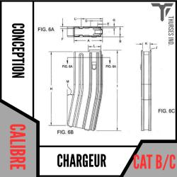 conception / realisation sur mesure chargeur Cat C et B thurses industries