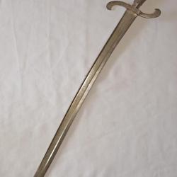 Sabre ba&iuml;onnette Chassepot 1868 transform&eacute; m&eacute;di&eacute;val Art populaire