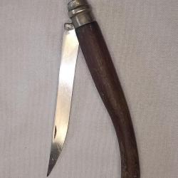 Couteau Opinel N&deg;8 mod&egrave;le lame effil&eacute; vintage