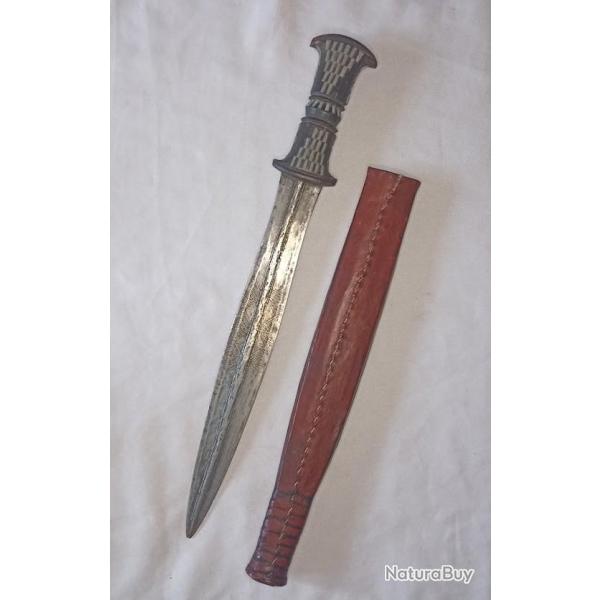 Ancienne dague tribal Afrique du Nord d�but XX�me