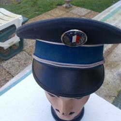 casquette de la police nationale ,  bon  &eacute;tat