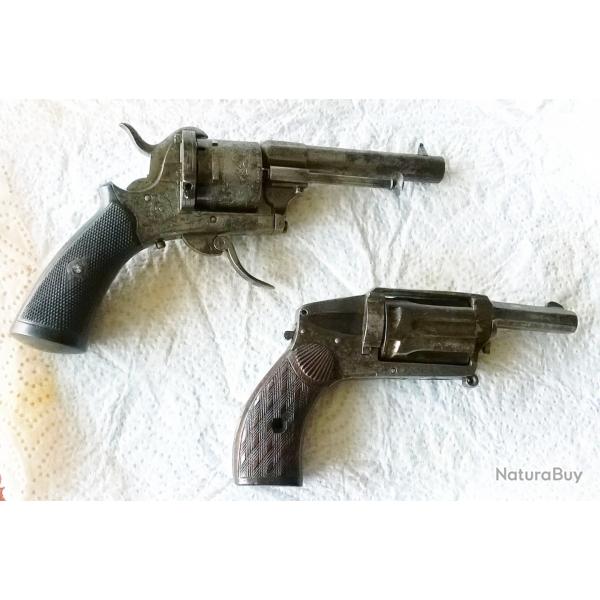 Lot de 2 revolvers pour pi�ces ou ...