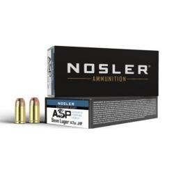 Nosler - 20 Cartouches 9x19 ASP Subsonic JHP 147 grains  - NOSB919ASP5