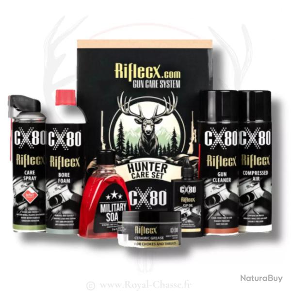 Kit de nettoyage Armes de chasse "HUNTER" RIFLECX