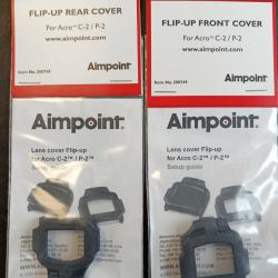 Aimpoint bonnette avant et arri&egrave;re pour Acro C2