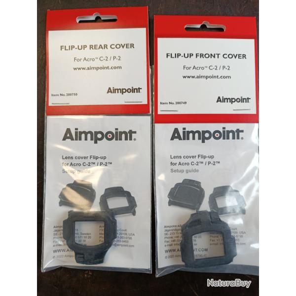 Aimpoint bonnette avant et arri�re pour Acro C2