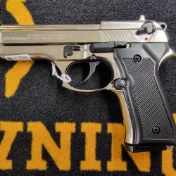KIMAR 92 AUTO Chrom&eacute; 9 mm &agrave; blanc