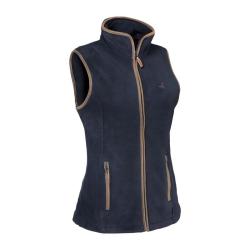 Gilet Polaire Scotland Femme Marine