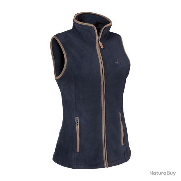 Gilet Polaire Scotland Femme Marine