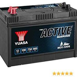 Batterie YUASA 100 Ah.