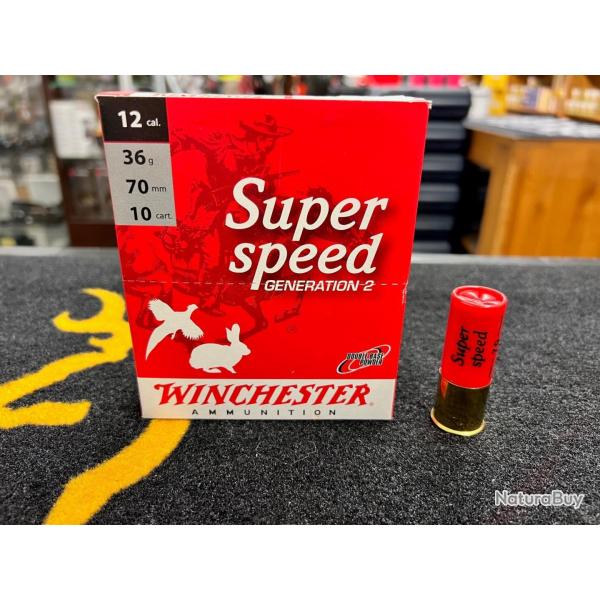 Winchester Super Speed BJ 12x70 36g (x10) n�8