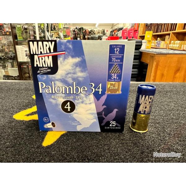 Mary Arm Palombe BJ 12x70 34g x25