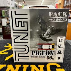 TUNET Pigeon BJ 12x70 36g (x100) n&deg;6