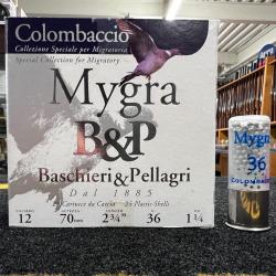 B&P Mygra Colombaccio BJ 12x70 36g n&deg;5 1/2 (x25)