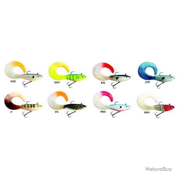 Storm Giant Tail Seeker Shad 8' PERCH