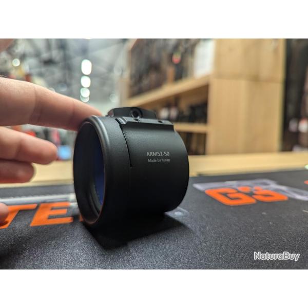 Adaptateur clip-on pour ThermTec hunt 335 vers lunette 56 mm