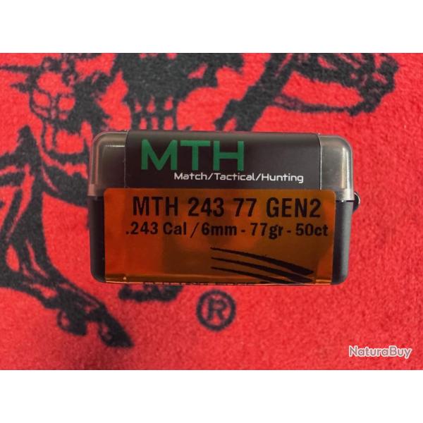 Cutting Edge Bullets MTH 243 77 GEN2 (x50)
