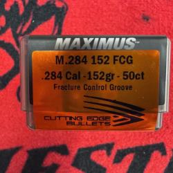 Cutting Edge Bullets MAXIMUS .284 152 FCG (x50)