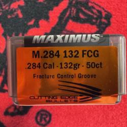 Cutting Edge Bullets MAXIMUS .284 132 FCG (x50)