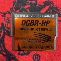Cutting Edge Bullets DGBR-HP .375 275 (x50)