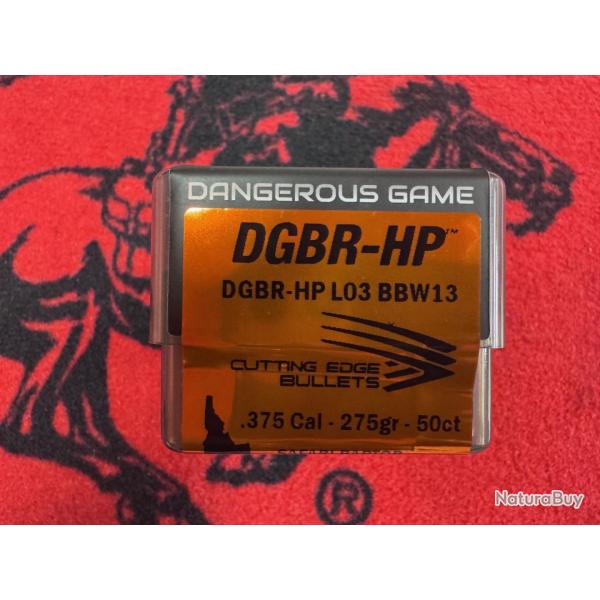 Cutting Edge Bullets DGBR-HP .375 275 (x50)