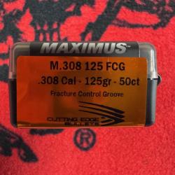 Cutting Edge Bullets MAXIMUS FCG .308 125 (x50)