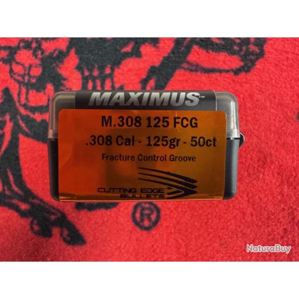 Cutting Edge Bullets MAXIMUS FCG .308 125 (x50)