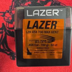 Cutting Edge Bullets LAZER .458 700 MAX gen 2 (x50)