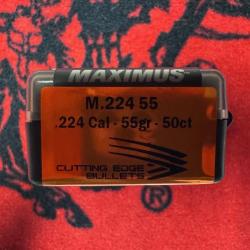 Cutting Edge Bullets MAXIMUS .224 55 (x50)