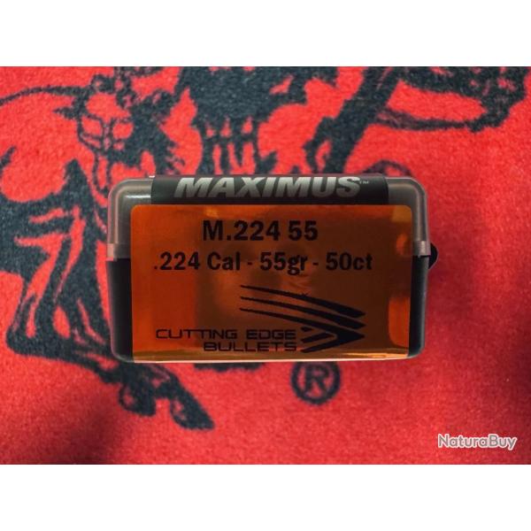 Cutting Edge Bullets MAXIMUS .224 55 (x50)