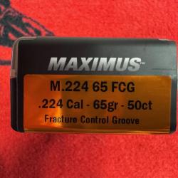 Cutting Edge Bullets MAXIMUS .224 65 FCG (x50)