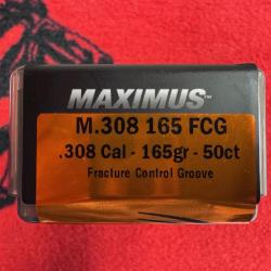 Cutting Edge Bullets MAXIMUS .308 165 FCG (x50)