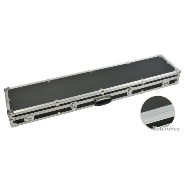 Mallette Carabine abs + alu int�rieur mousse dim 126X25.5x10 cm