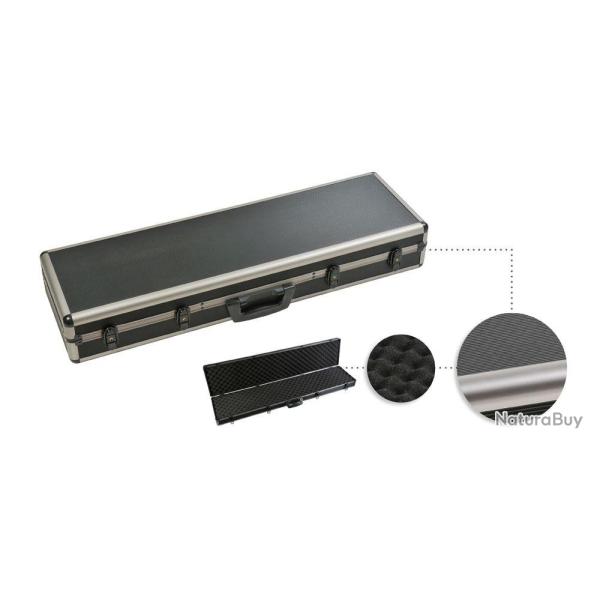 Mallette pour fusil aluminium fum� - Dimensions 83x25x12,5 cm