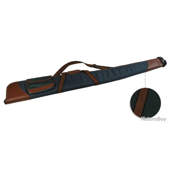 Etui Fusil Vert/Marron avec Poche de 133 cm