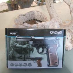 pistolet P38 Walther calibre 4,5 c02
