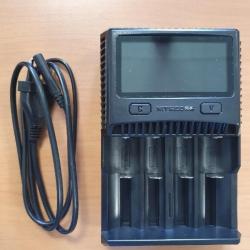 Chargeur NITECORE 4 accus - NCSC4 - SUPERB CHARGER 4