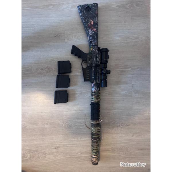 Fusil DMR Legion Rapax XXI M3 AEG Secutor � Noir