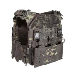 Gilet tactique porte-plaques Drake MK4 Multicam Black- Corso Tactical