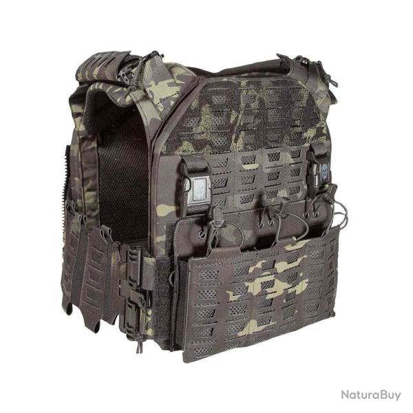 Gilet tactique porte-plaques Drake MK4 Multicam Black- Corso Tactical