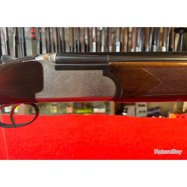 FUSIL SUPERPOS� : FAUSTI, CAL : 12/70, ETAT NEUF, EXTRACTEUR, CANONS 71 cm, DOUBLE D�TENTES