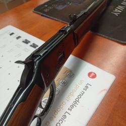 carabine levier sous garde rossi avec canon hexagonale en 44 magnum