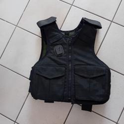 ENCHERE GILET PARE BALLES  TAILLE S